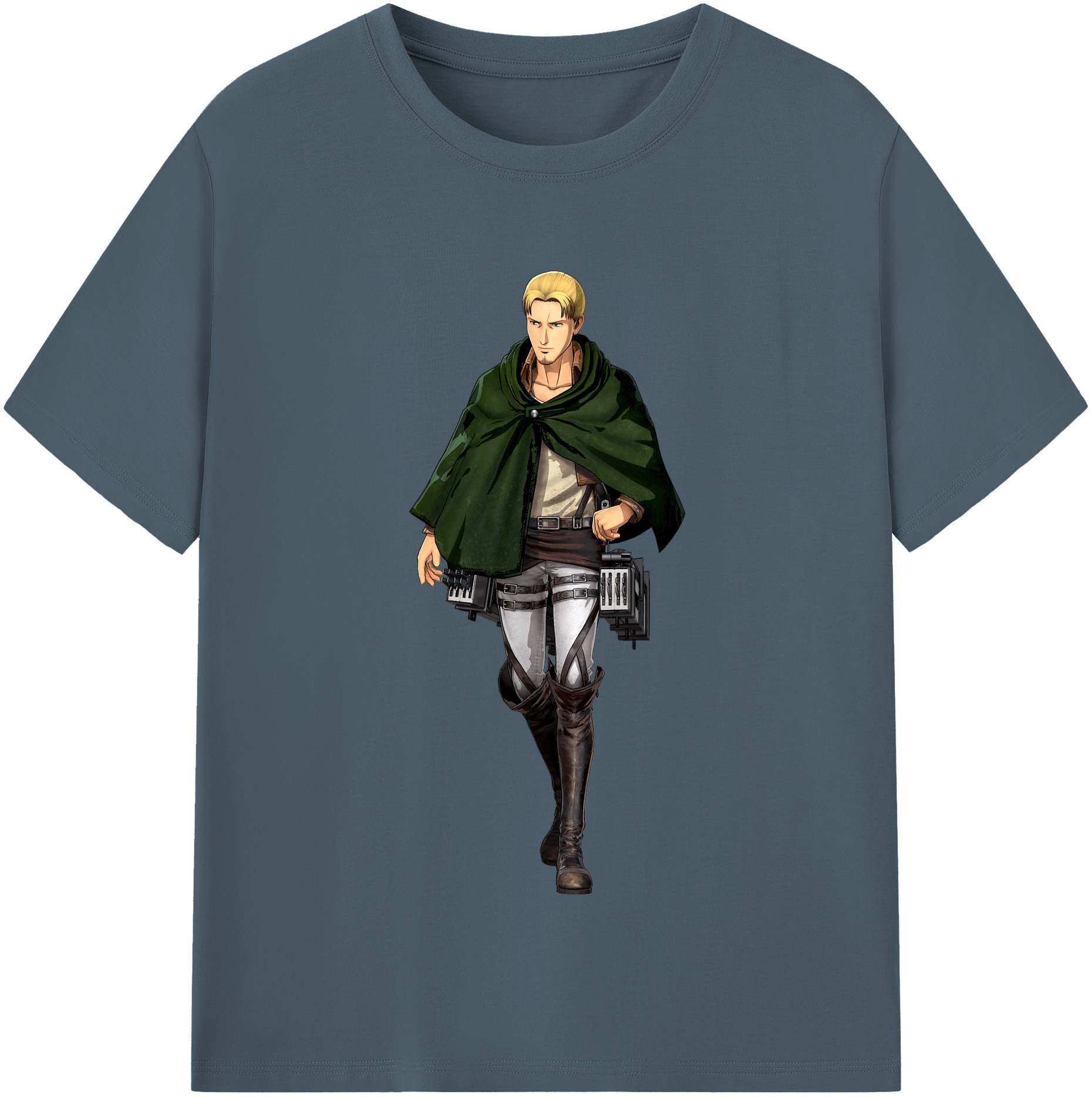 （画像用） 進撃の巨人 Attack on Titan 綿100％半袖Tシャツ（フロントプリント）